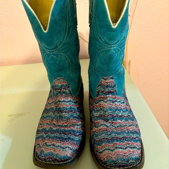 Children’s Roper Cowboy Boots. - Picture 3 of 7